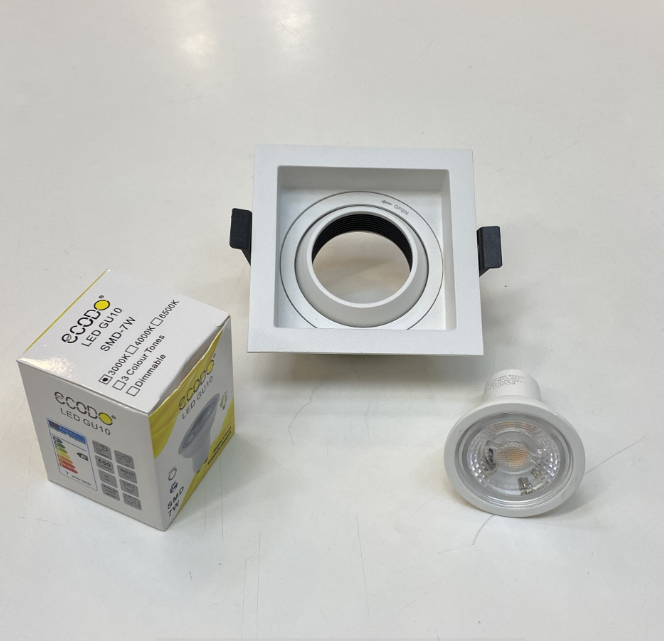 ECODO Downlight casing - 1355 (GU10)