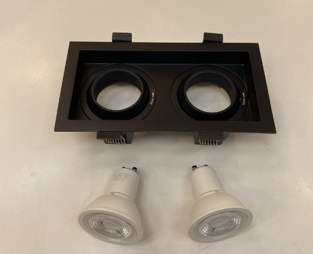 ECODO Downlight casing - 1355 (GU10)