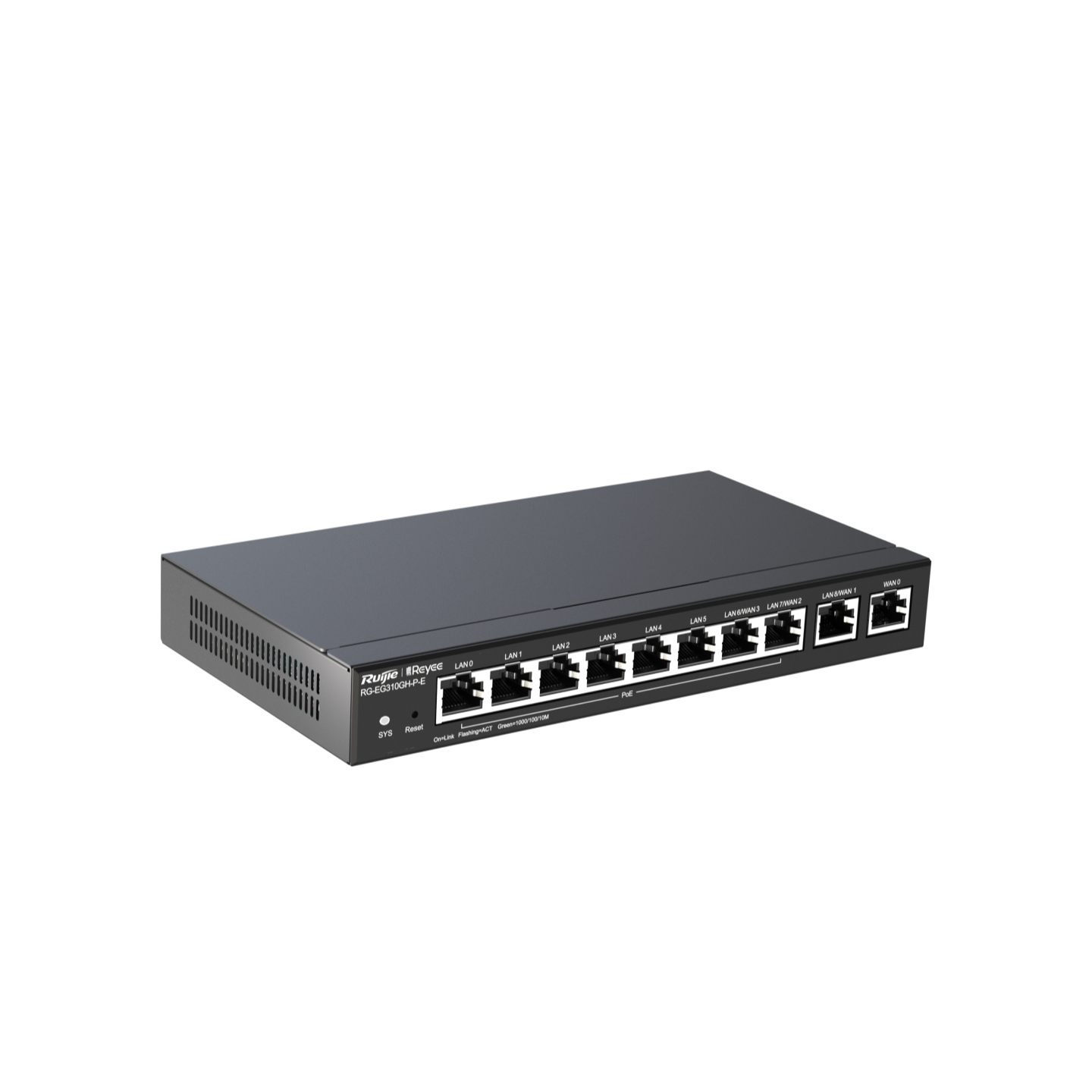 Reyee RG-EG310GH-P-E Desktop 10-Port Full Gigabit Router