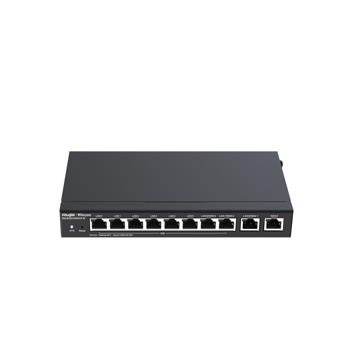 Reyee RG-EG310GH-P-E Desktop 10-Port Full Gigabit Router