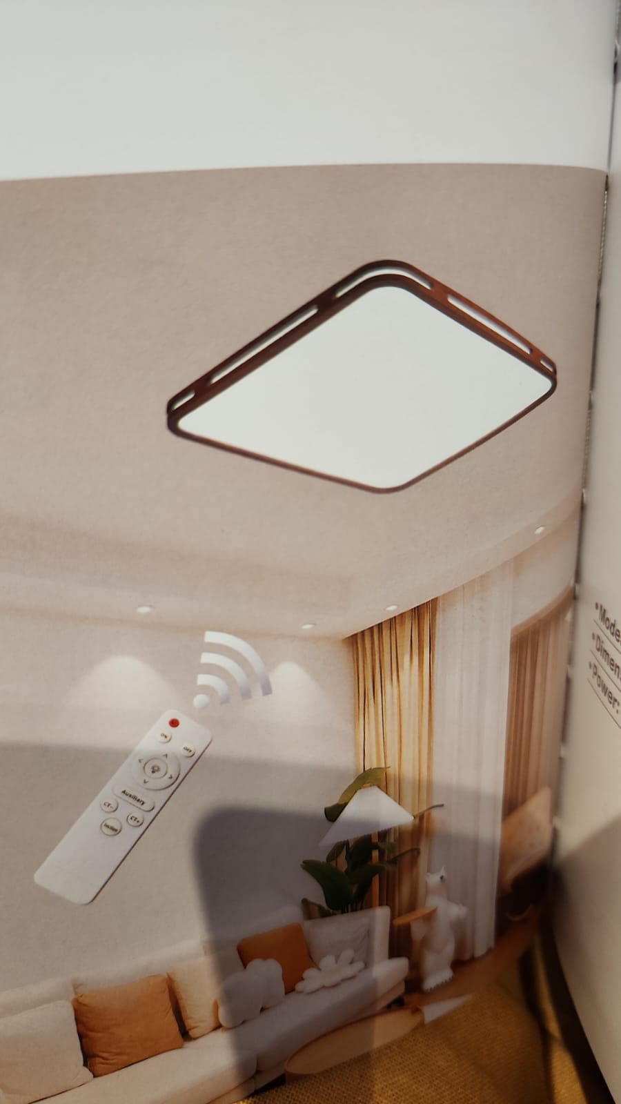 LUCE Elemental Ceiling light (Square)