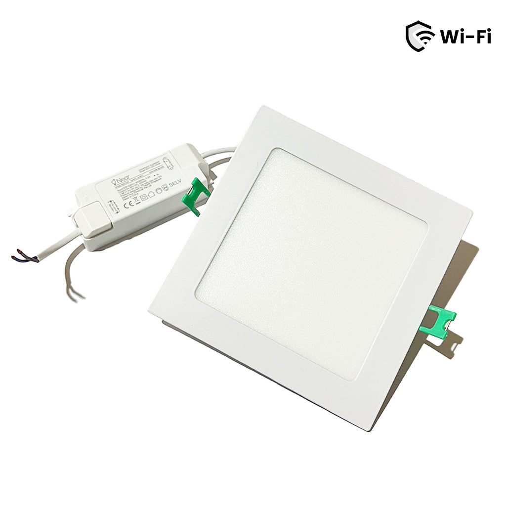 NEAR LED Square Downlight Smart Zigbee 12W Ultra-Slim (White to Warm)
