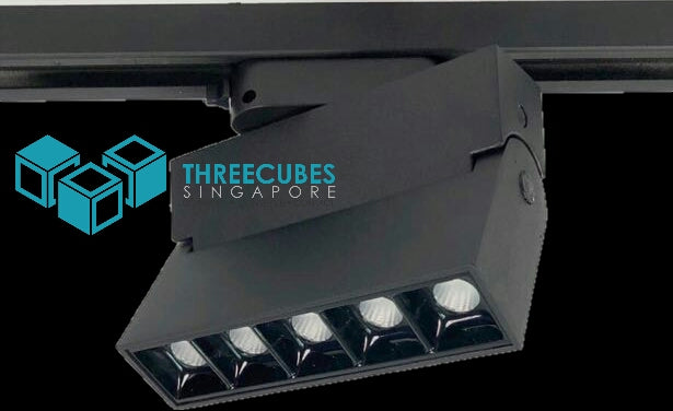 LINEAR Track Lights Fitting (Integrated 15W/30W LED) - Three Cubes Lightings (Singapore)