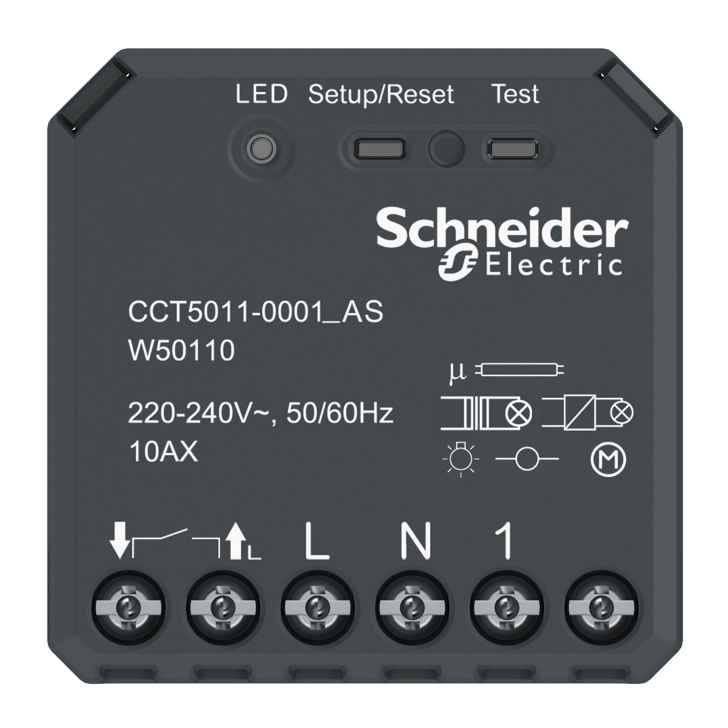 Wiser 1-Gang Micro Module Switch