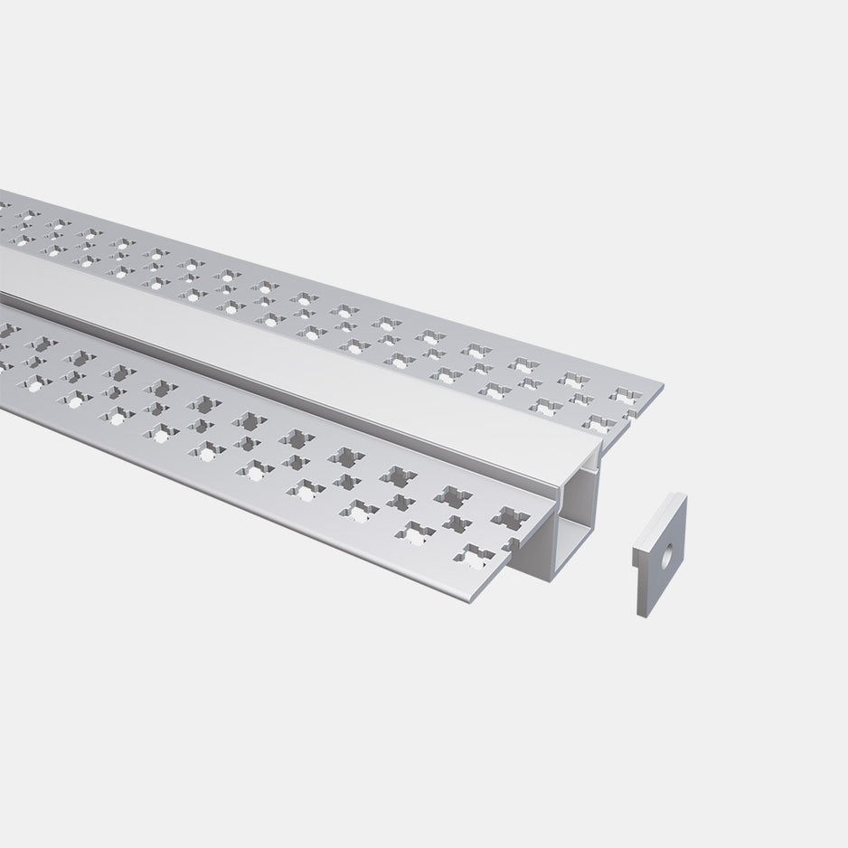 12mm Ceiling Trimless Aluminium Profiles for NEAR LED strips (recessed)