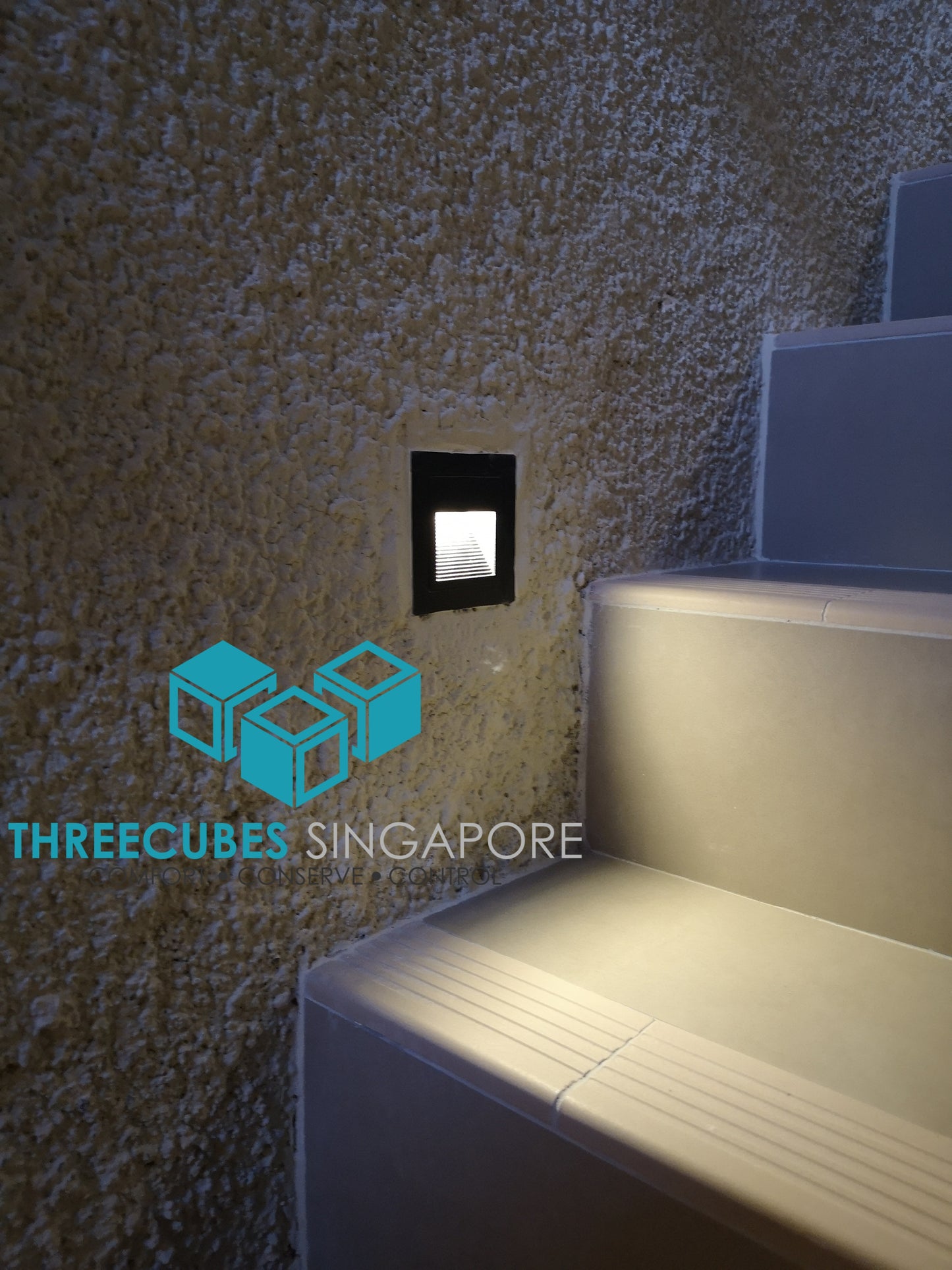 Wall light (Indoor) recessed - Three Cubes Lightings (Singapore)
