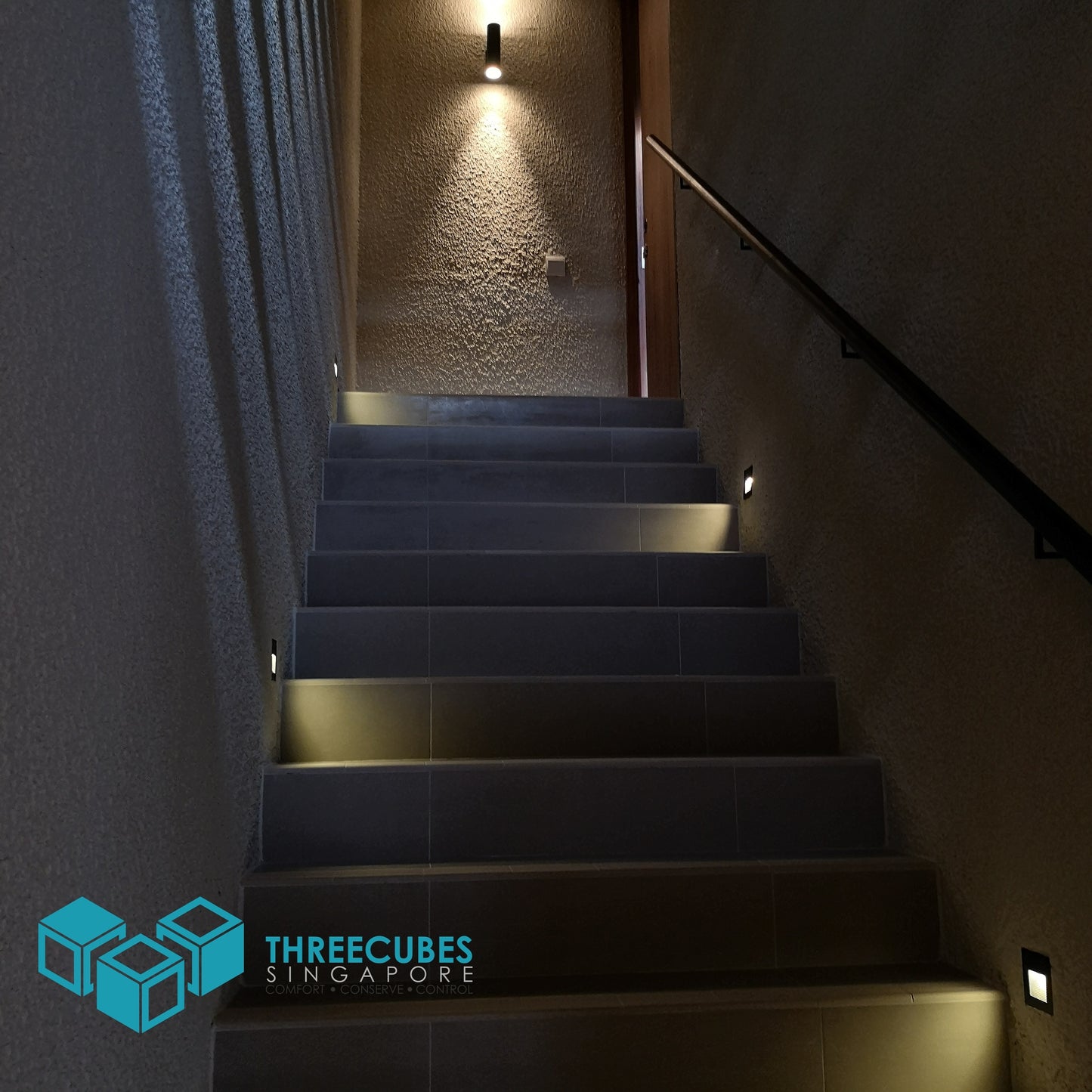 Wall light (Indoor) recessed - Three Cubes Lightings (Singapore)
