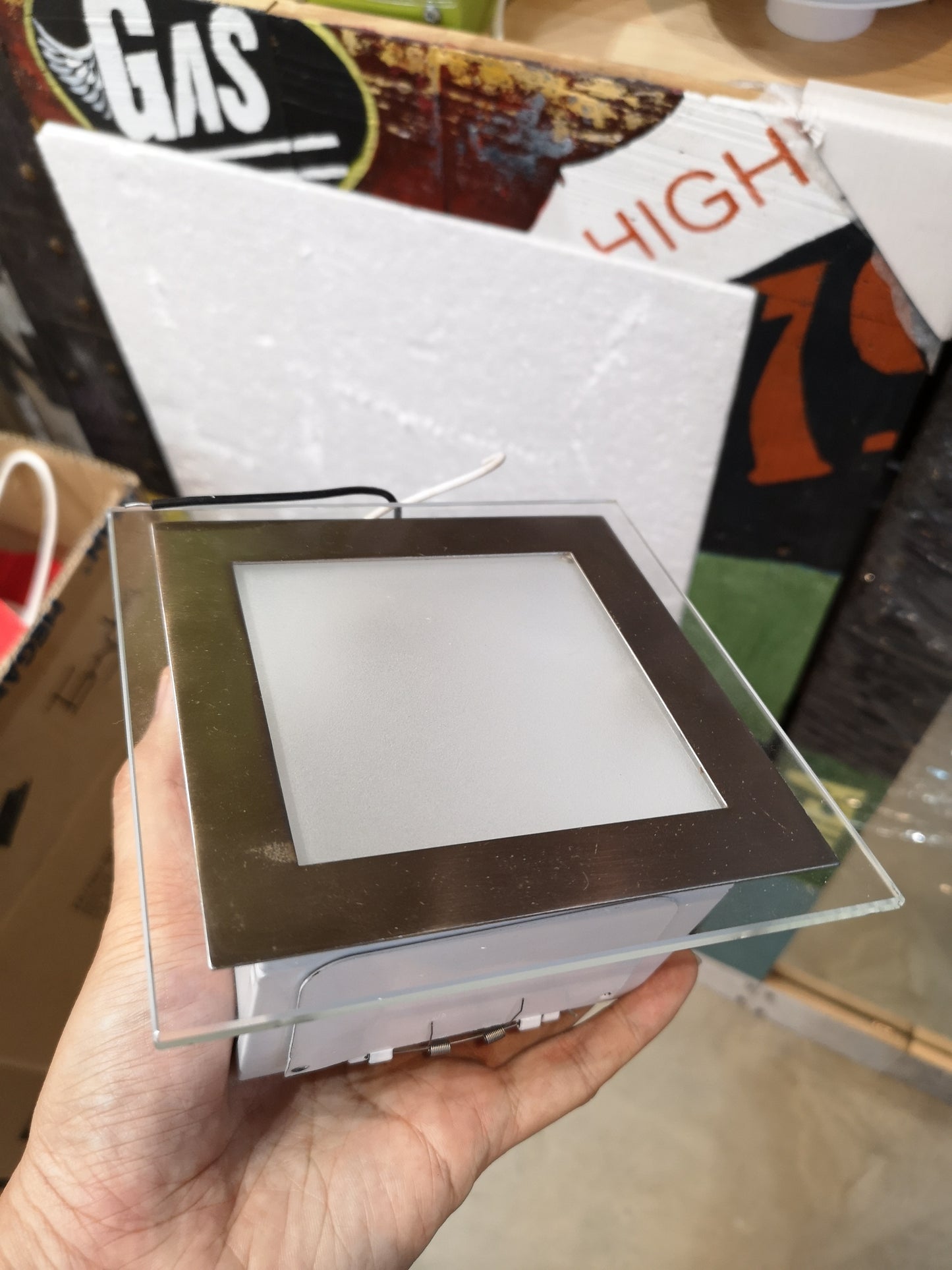 E27 Square Recessed Downlight Housing - Three Cubes Lightings (Singapore)