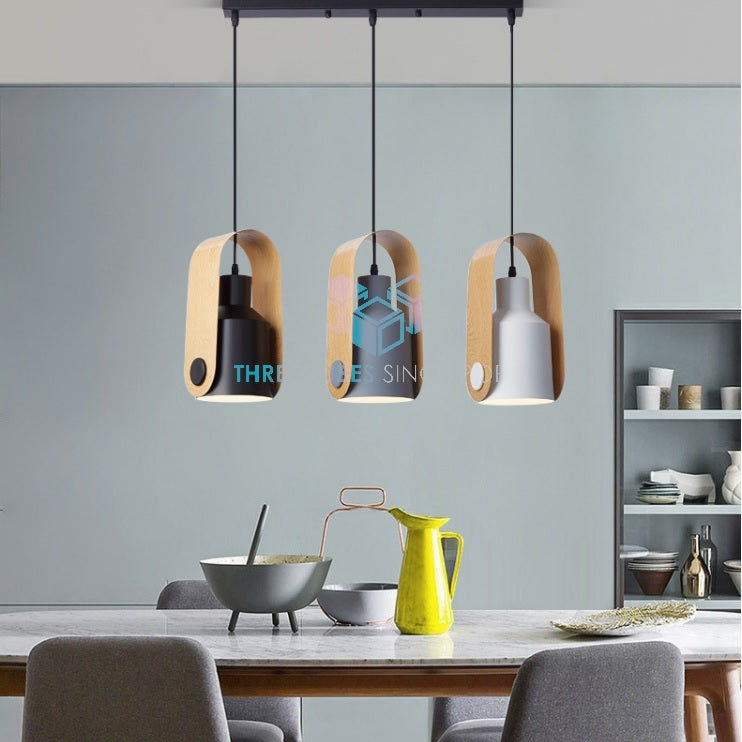 Pendant Lamp (Milkbot 2) - Three Cubes Lightings (Singapore)