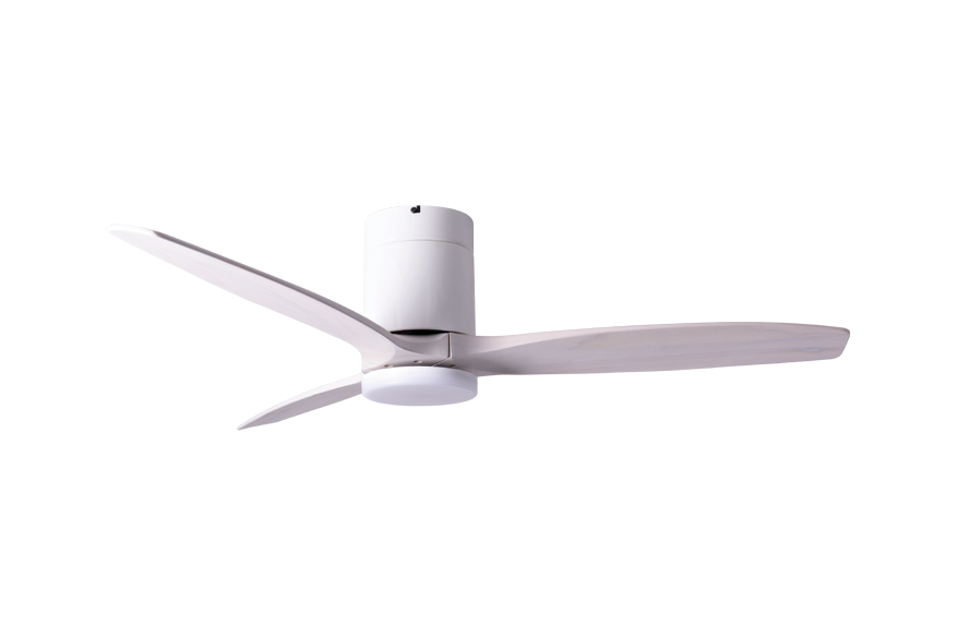 SPIN TIMBER CEILING FANS (OFF WHITE)