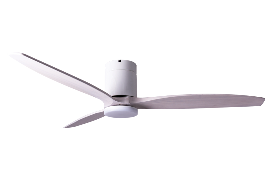 SPIN TIMBER CEILING FANS (OFF WHITE)