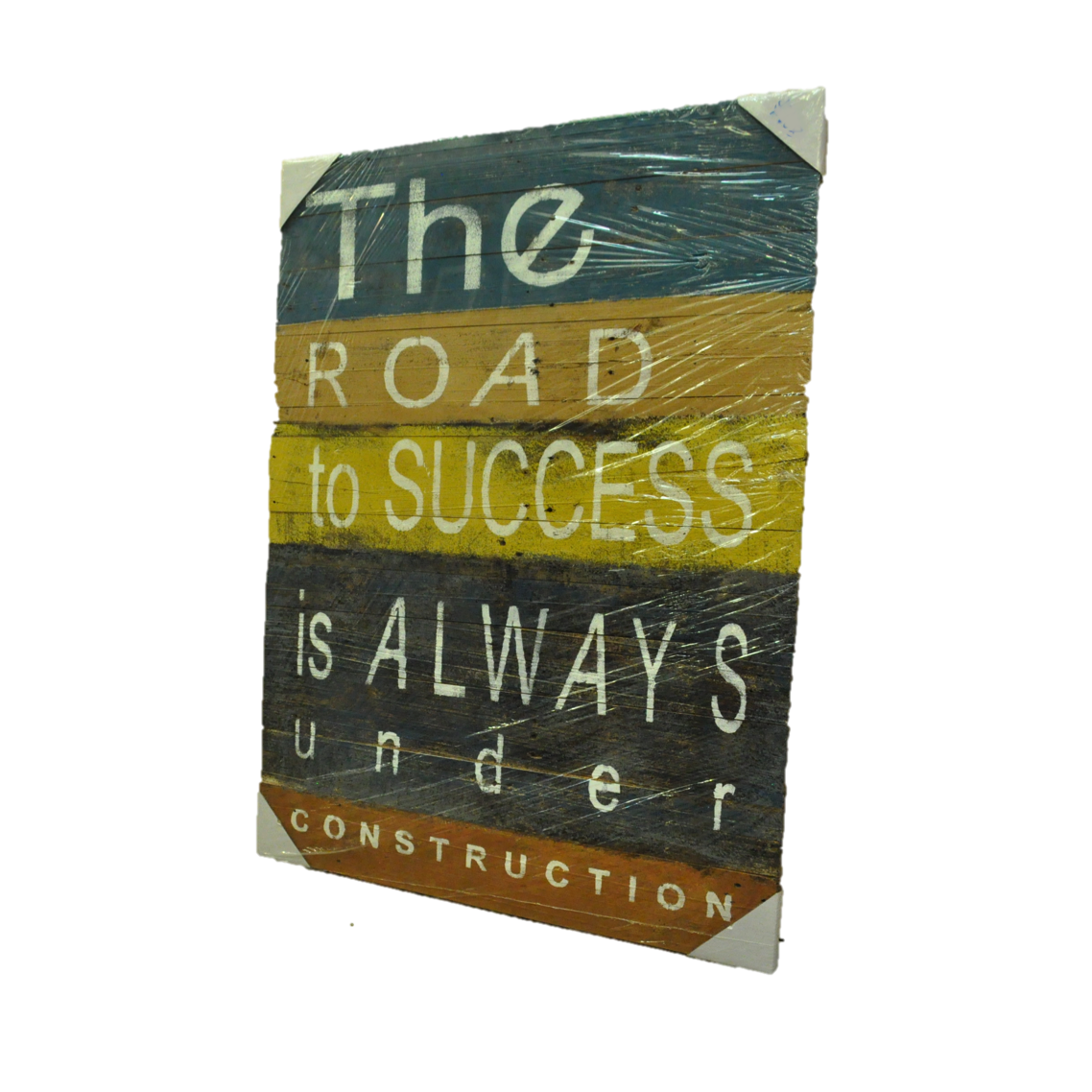 Painted Wood- Success under Construction - Three Cubes Lightings (Singapore)