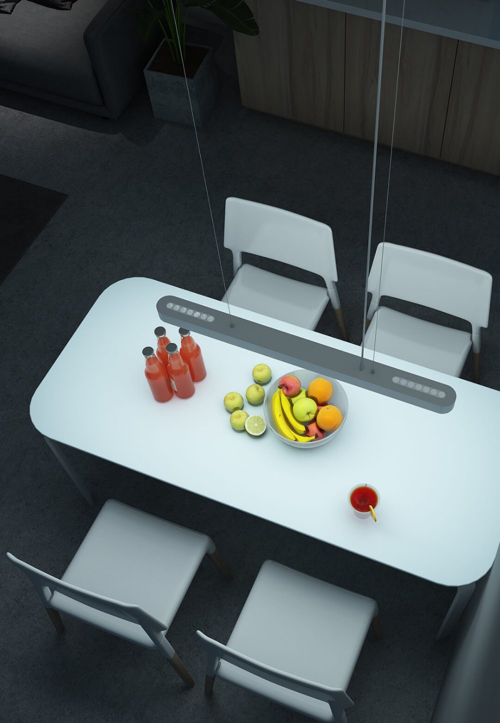 Yeelight CRYSTAL Smart LED Pendant Lamp Yeelight (With Voice Control) - Three Cubes Lightings (Singapore)
