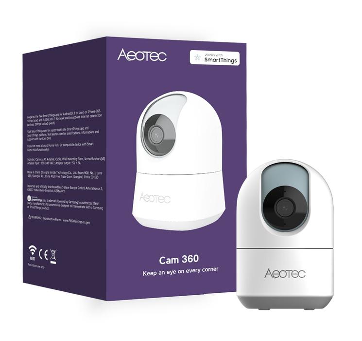 Aeotec SmartThings Camera 360 – Threecubes