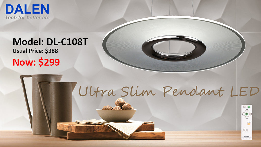 Pendant Light LED DALEN DL-C108T (28W) - Three Cubes Lightings (Singapore)