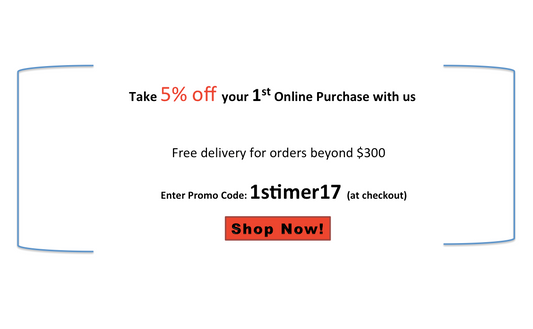 Promo Code (1st Timer Discount)