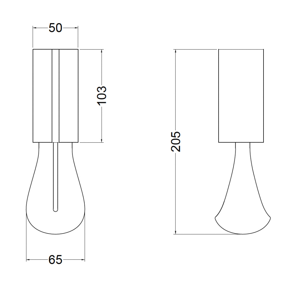 PLUMEN® 002C - Ceiling Lamp - 220V