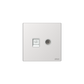 Simon M7 TV and Data Outlet Cat.6
