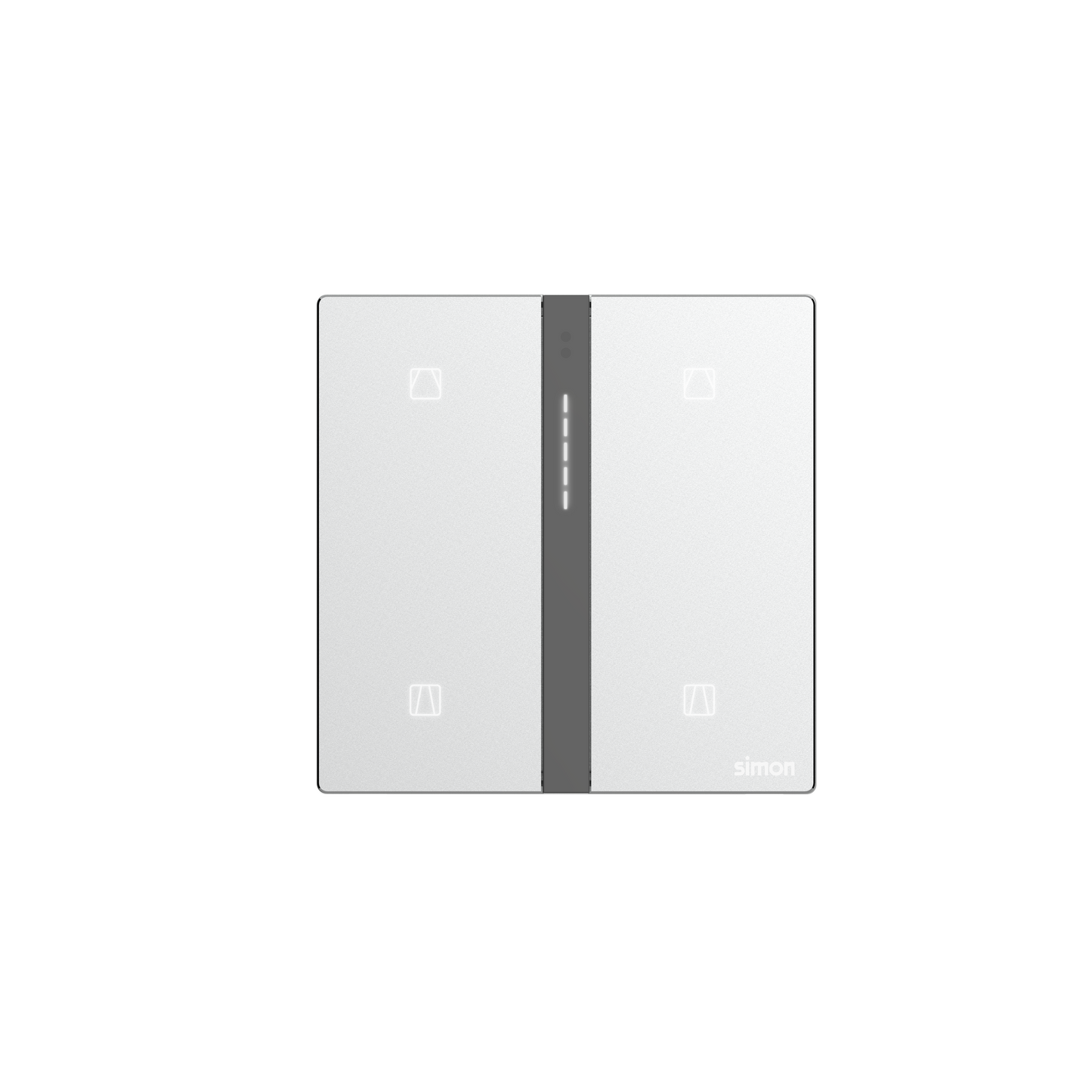 Simon M7 2 Gang Smart Curtain Switch
