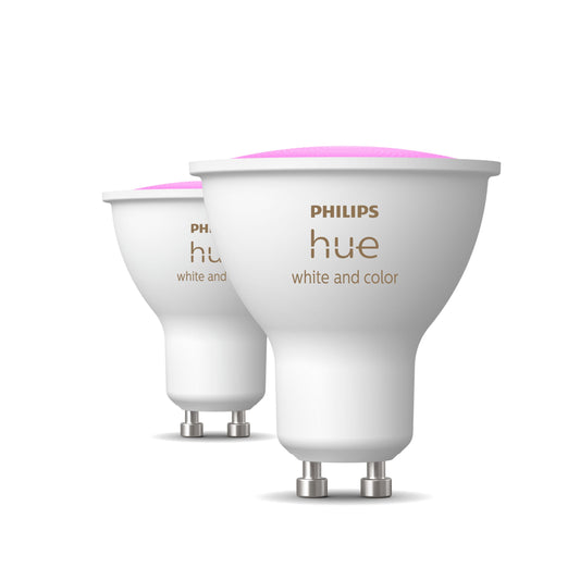Hue White and Color Ambiance GU10 400 Lumen (2-Pack)