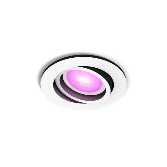 Hue White and Color Ambiance Centura Recessed Spotlight White 1x4.2W
