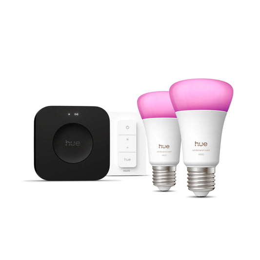Hue White Ambiance A60 E27 1100 Lumen Starter Kit GM