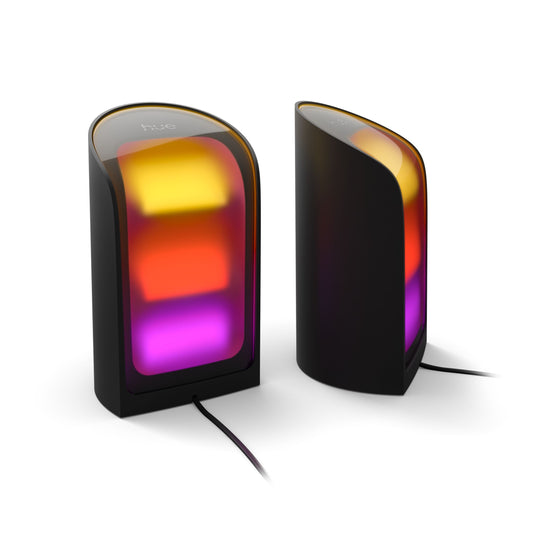 Hue White and Color Ambiance Play Wall Washer 2-Pack Black