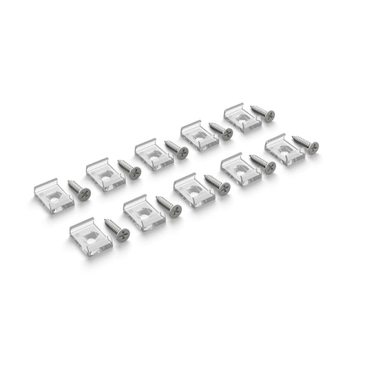 Hue Flux Smart Lightstrip Bracket for Mounting 10-Pack