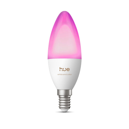 Hue White and Color Ambiance B39 E14 Candle Bulb