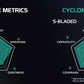 Point One Cyclone VSPEC-IV RS 3-Blade Smart Ceiling Fan