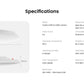 Yeelight Arwen Ceiling Light D Series (RGBIC, Quick Change, Backlight)