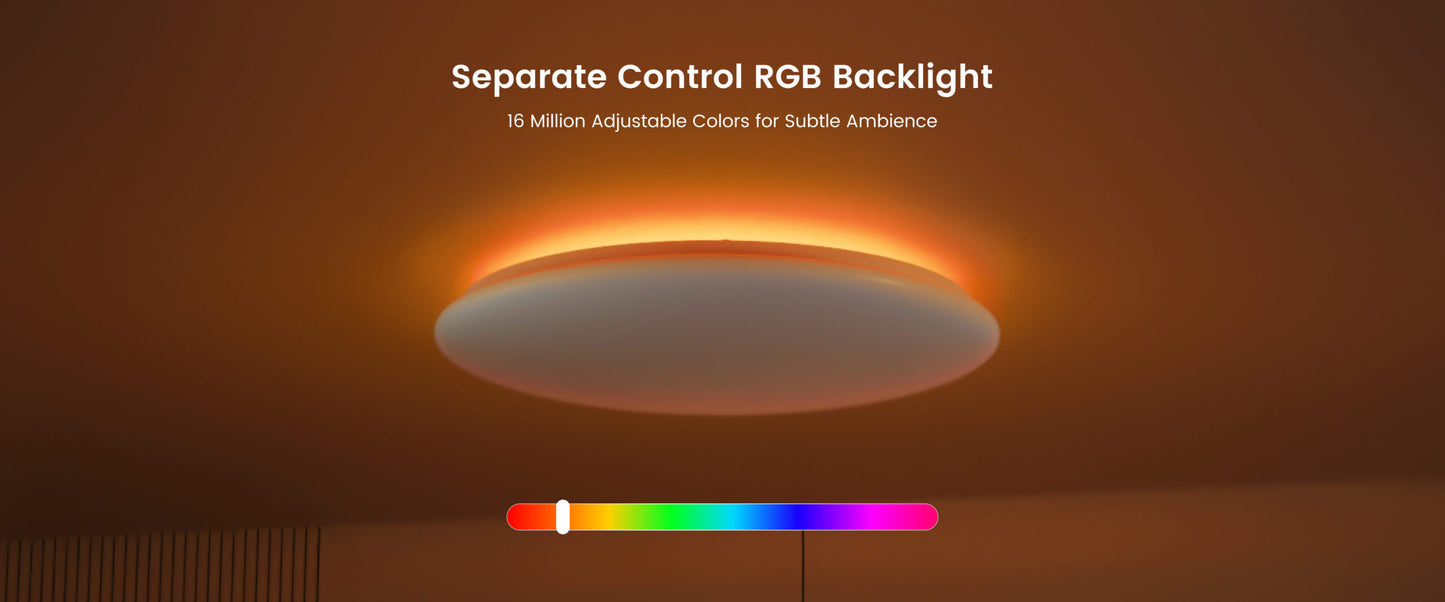 Yeelight Arwen Ceiling Light D Series (RGBIC, Quick Change, Backlight)