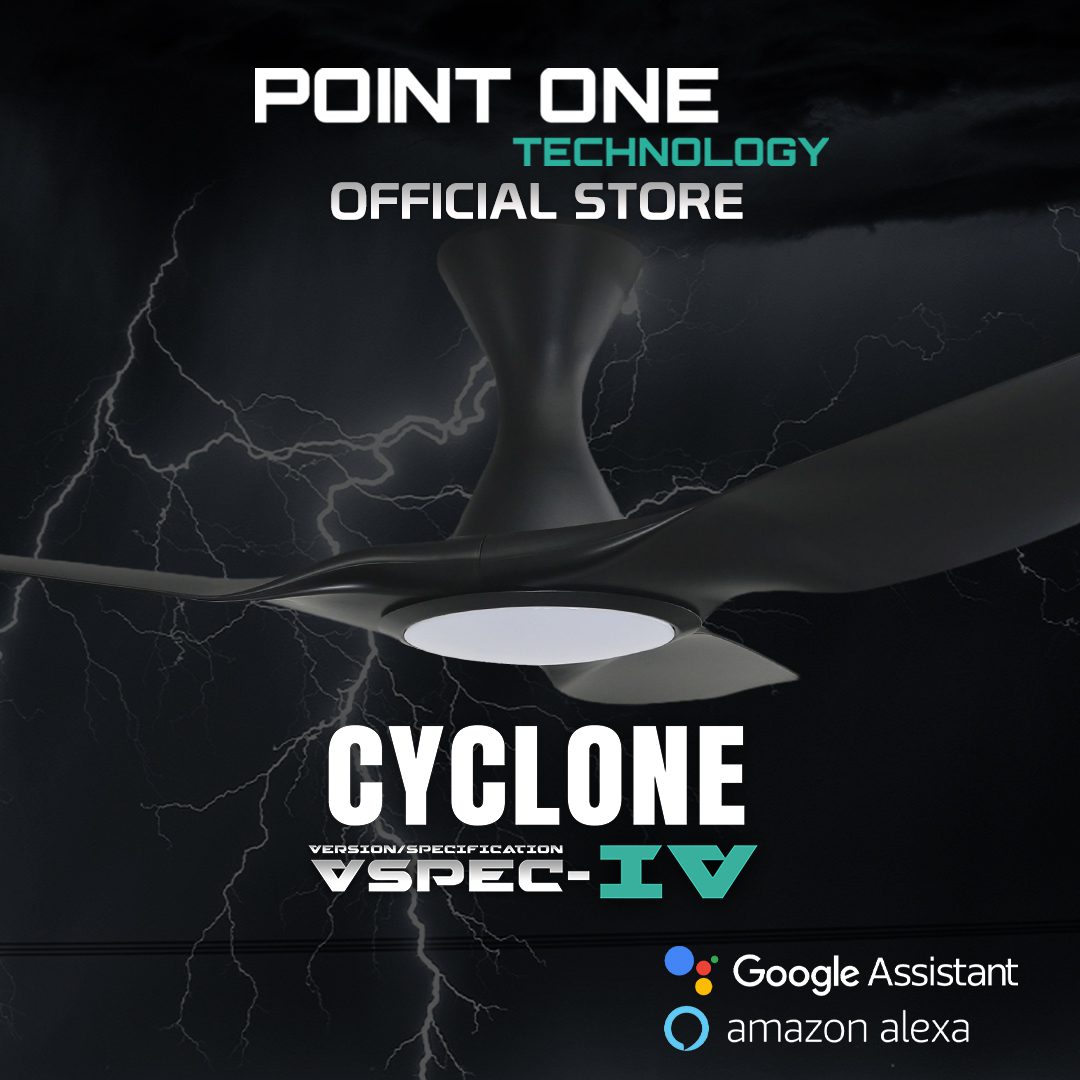 Point One Cyclone VSPEC-IV Smart Ceiling Fan