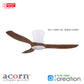 Acorn - Creation Smart Ceiling Fan (White Hugger)