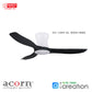 Acorn - Creation Smart Ceiling Fan (White Hugger)