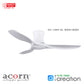 Acorn - Creation Smart Ceiling Fan (White Hugger)