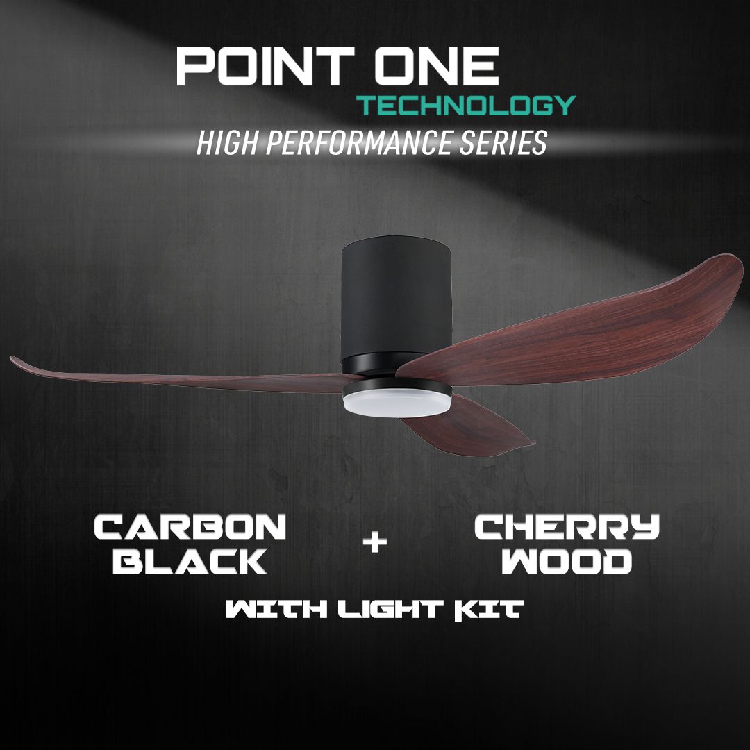 Black Cylinder + Carbon Black Casing / Cherrywood | Yes