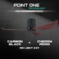 Black Cylinder + Carbon Black Casing / Cherrywood | No