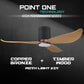 Black Cylinder + Copper Bronze Casing / Timber | Yes