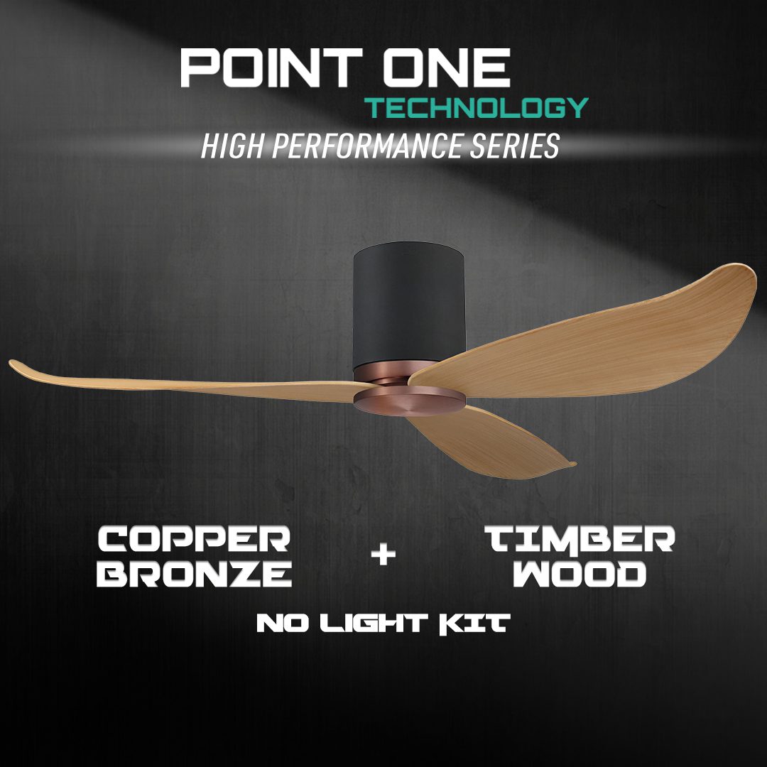 Black Cylinder + Copper Bronze Casing / Timber | No