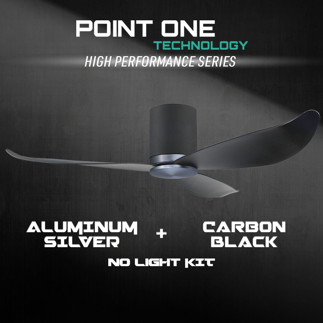 Black Cylinder + Aluminum Silver Casing / Carbon Black | No