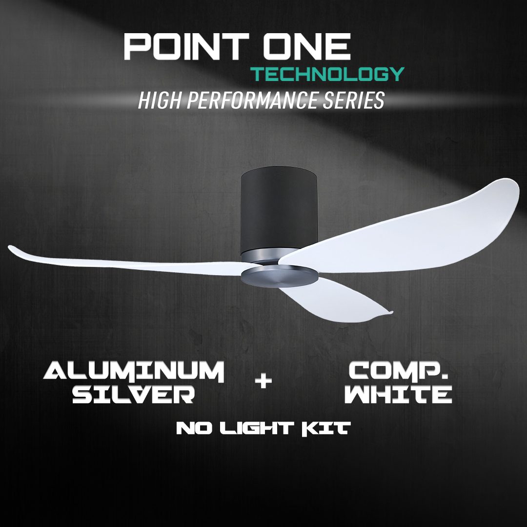 Black Cylinder + Aluminum Silver Casing / Competition White | No