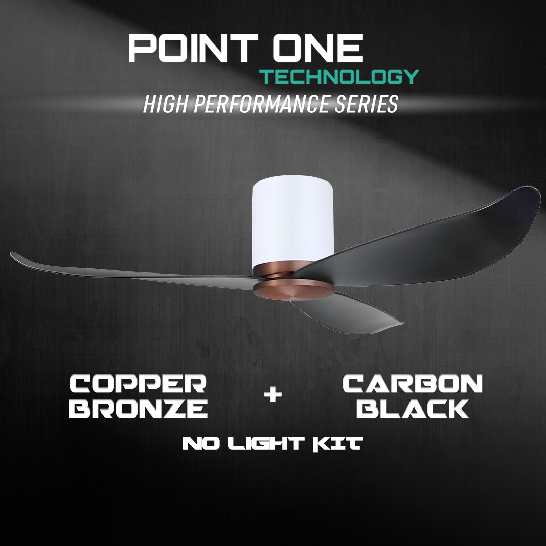 White Cylinder + Copper Bronze Casing / Carbon Black | No