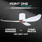 White Cylinder + Copper Bronze Casing / Competition White | No