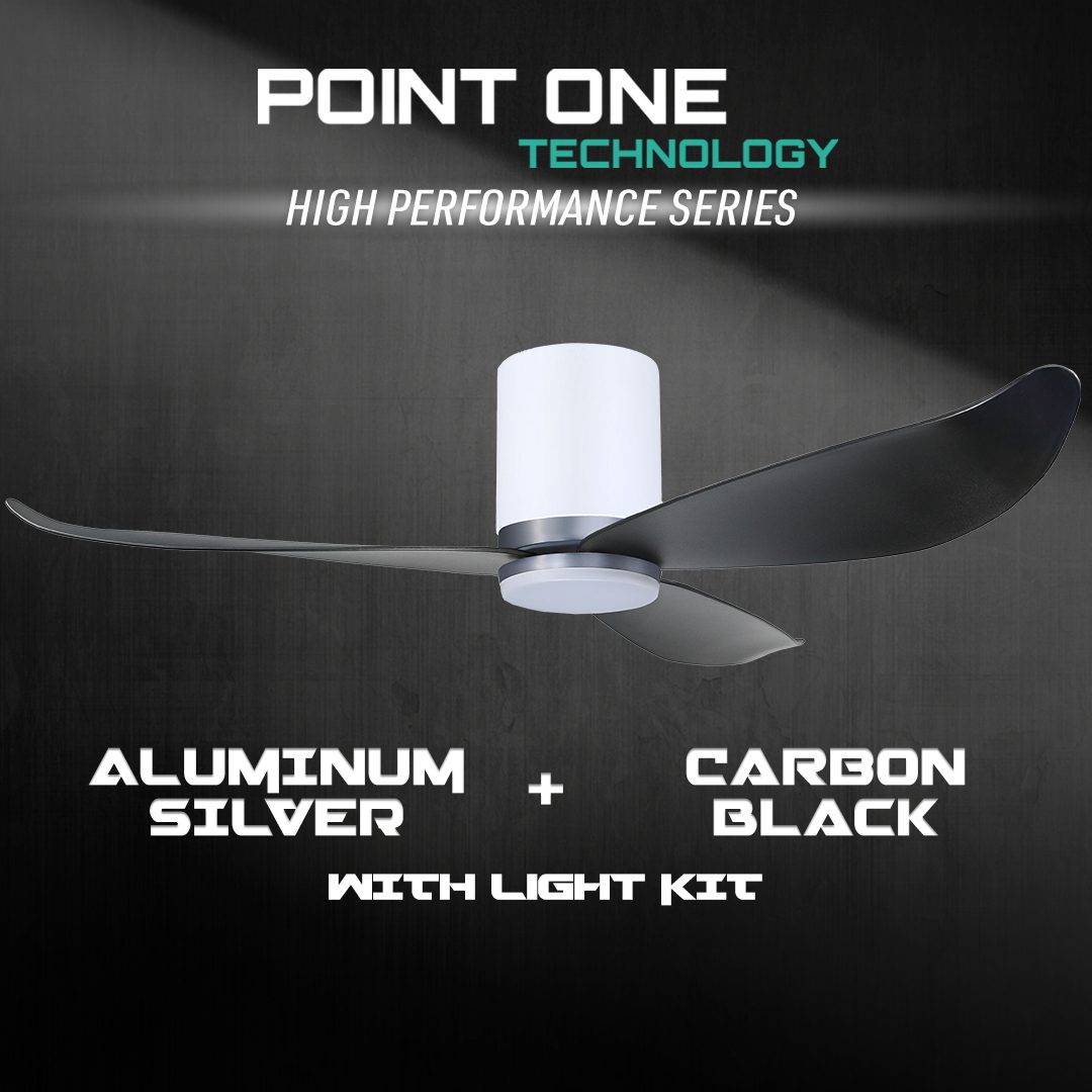 White Cylinder + Aluminum Silver Casing / Carbon Black | Yes