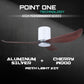 White Cylinder + Aluminum Silver Casing / Cherrywood | Yes