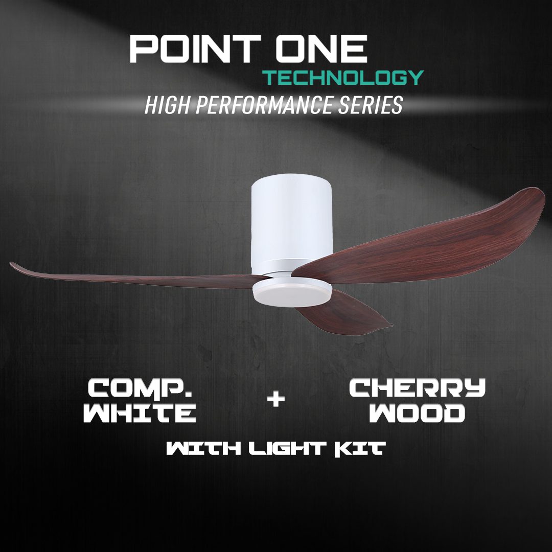White Cylinder + Competition White Casing / Cherrywood | Yes
