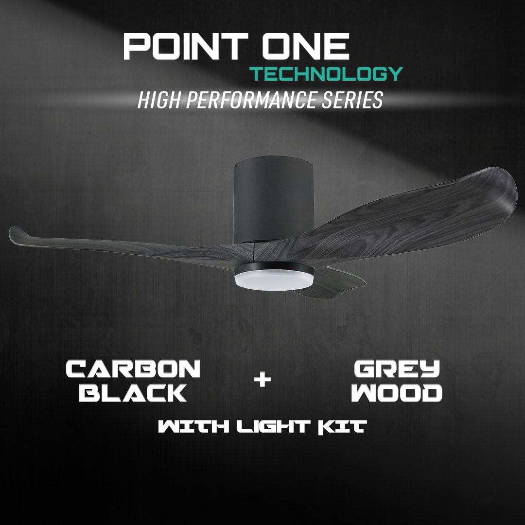 Black Cylinder + Carbon Black Casing / Greywood | Yes