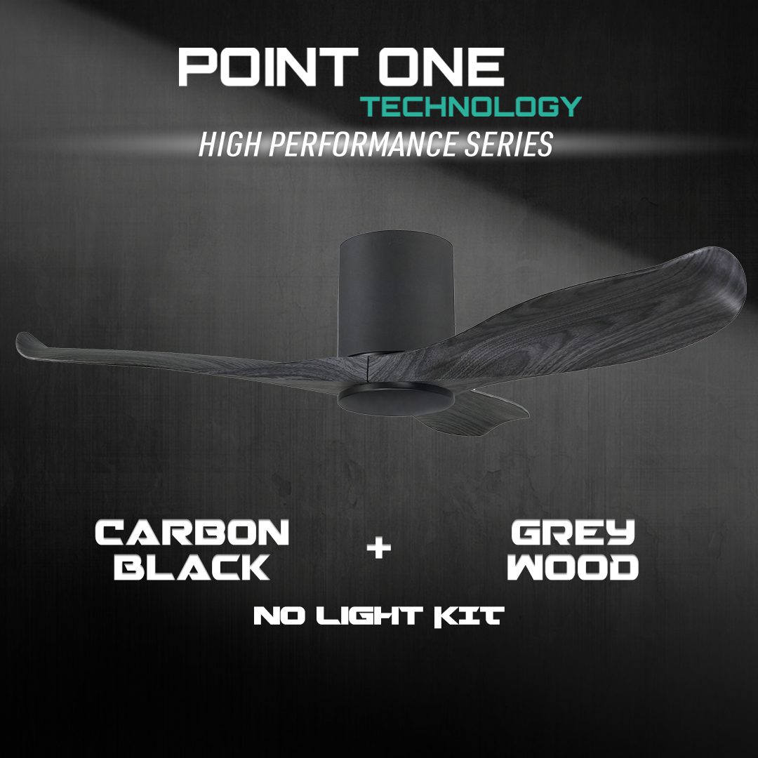Black Cylinder + Carbon Black Casing / Greywood | No