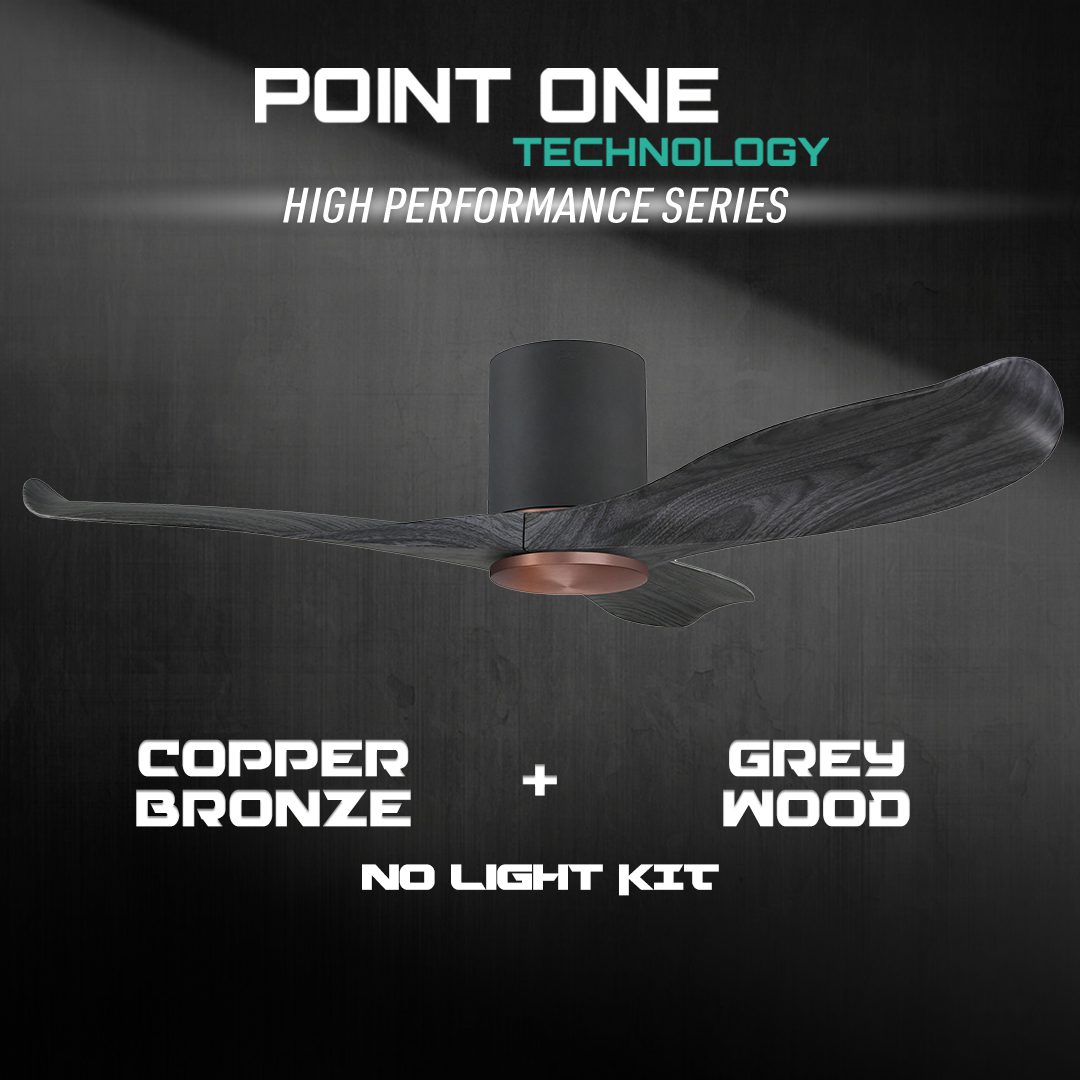Black Cylinder + Copper Bronze Casing / Greywood | No